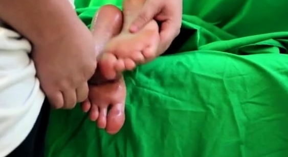 stickysoles footjob