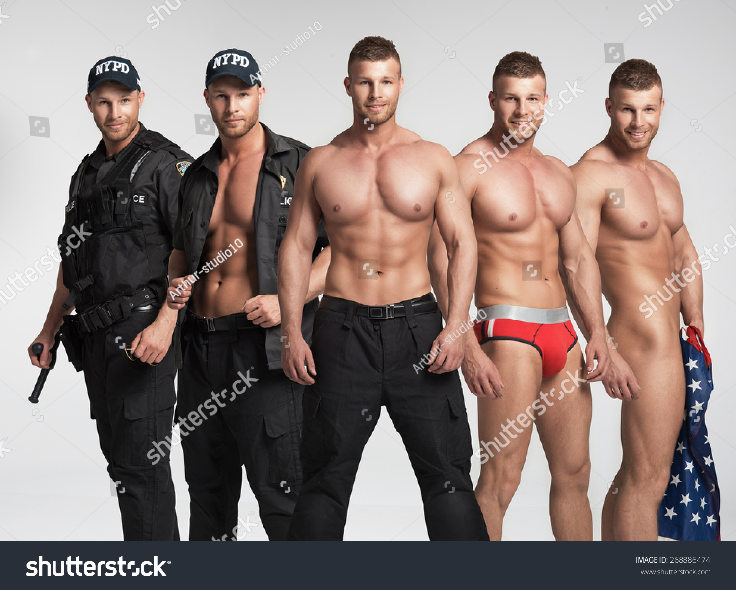 Best of Hot male cops