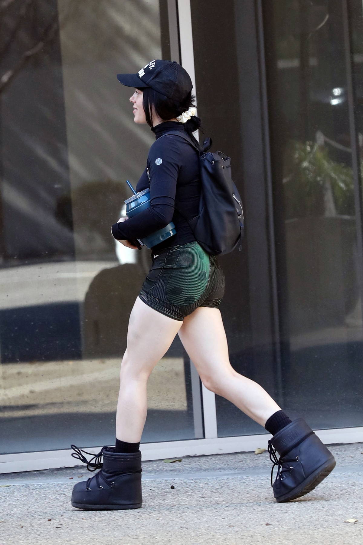 allen currier add billie eilish booty shorts photo