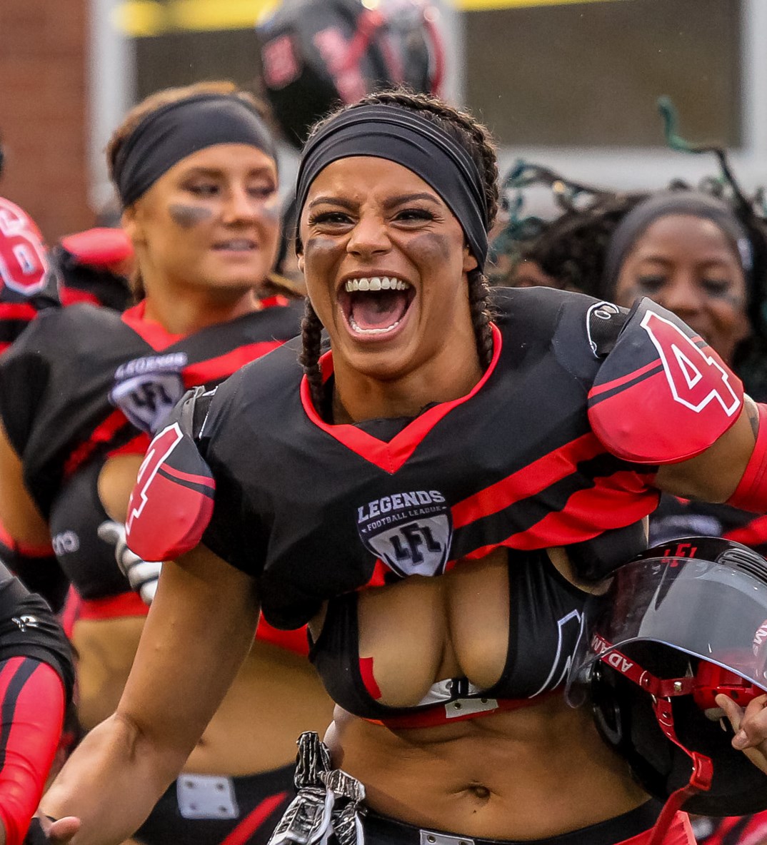 lingerie football bloopers