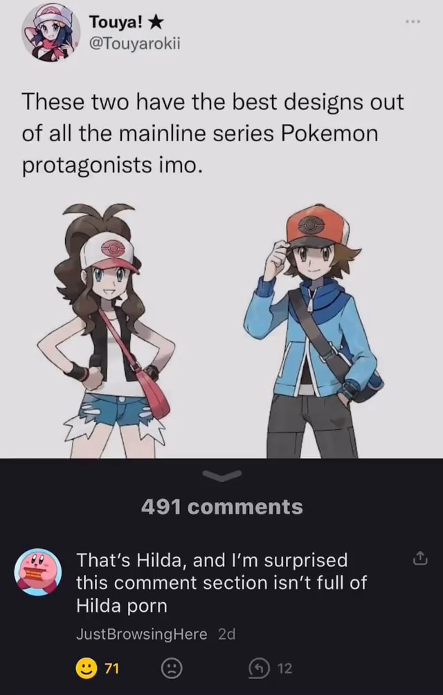 hilda pokemon porn