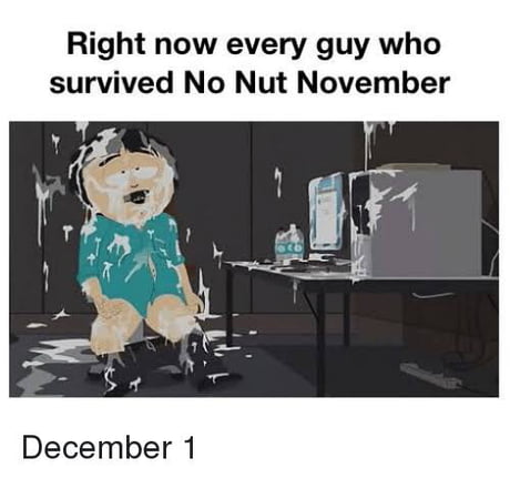 how to survive no nut november