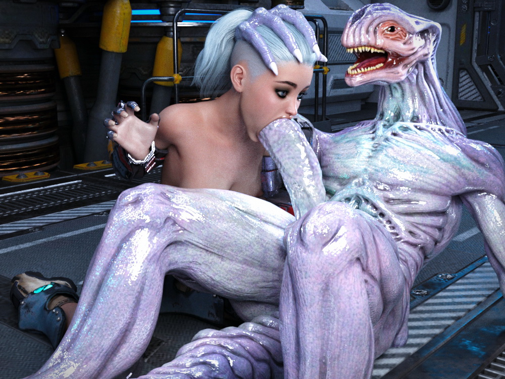 Best of Alien blowjob