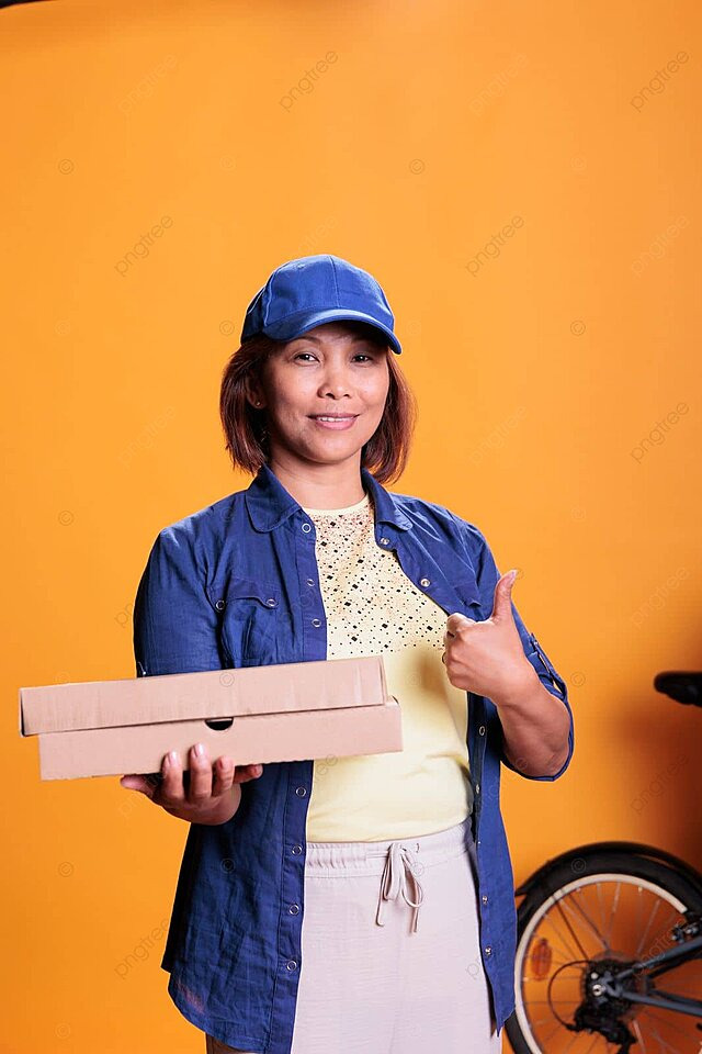 belinda bazan add flashing the pizza guy photo