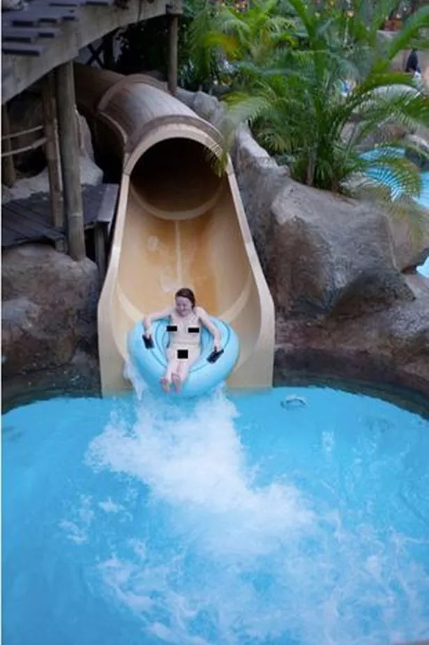 afiq afif recommends naked at water park pic