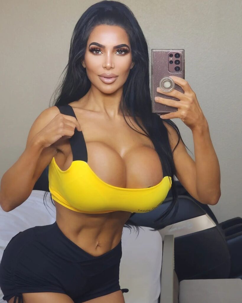 kim kardashian look alike porn