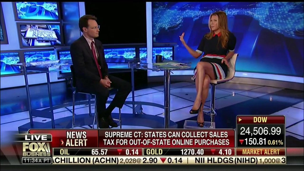 Trish Regan Bikini spades interracial