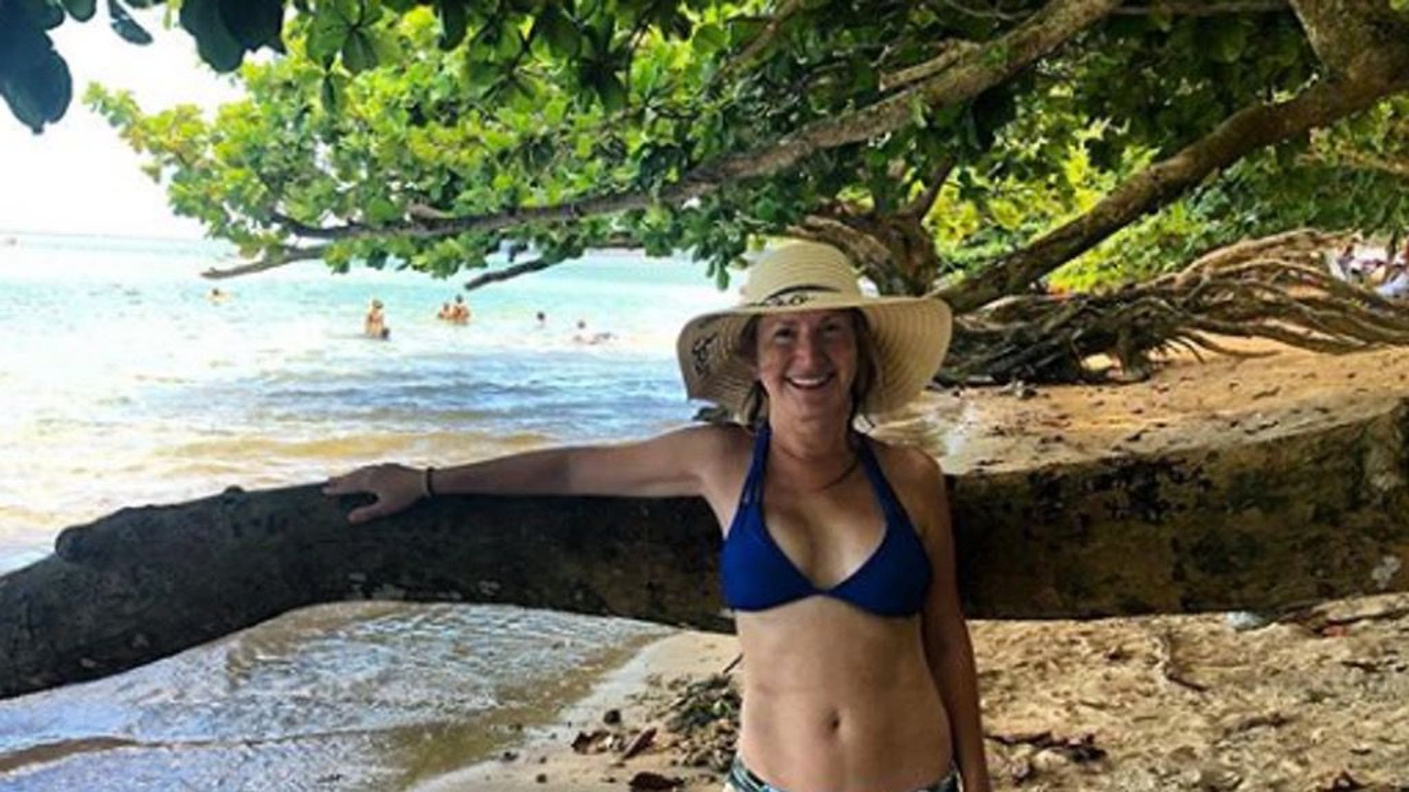 ammie marshall add angela kinsey bikini photo