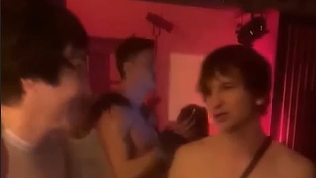 naked party video