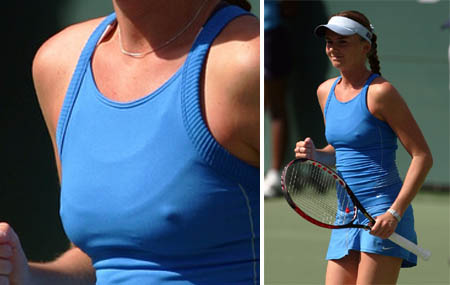 brian dubey recommends tennis nipples pic