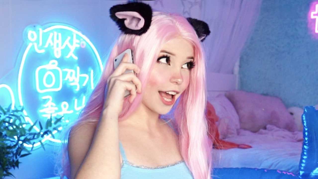 amy bueno recommends Belle Delphine Leam