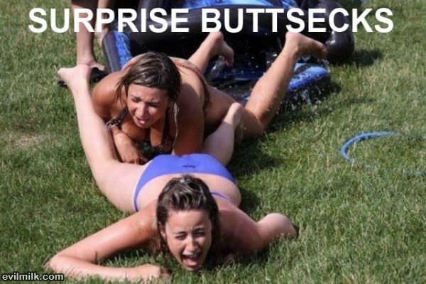 surprise buttsex