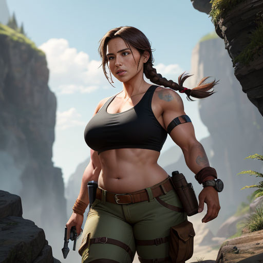 christopher james fisher recommends Fat Lara Croft