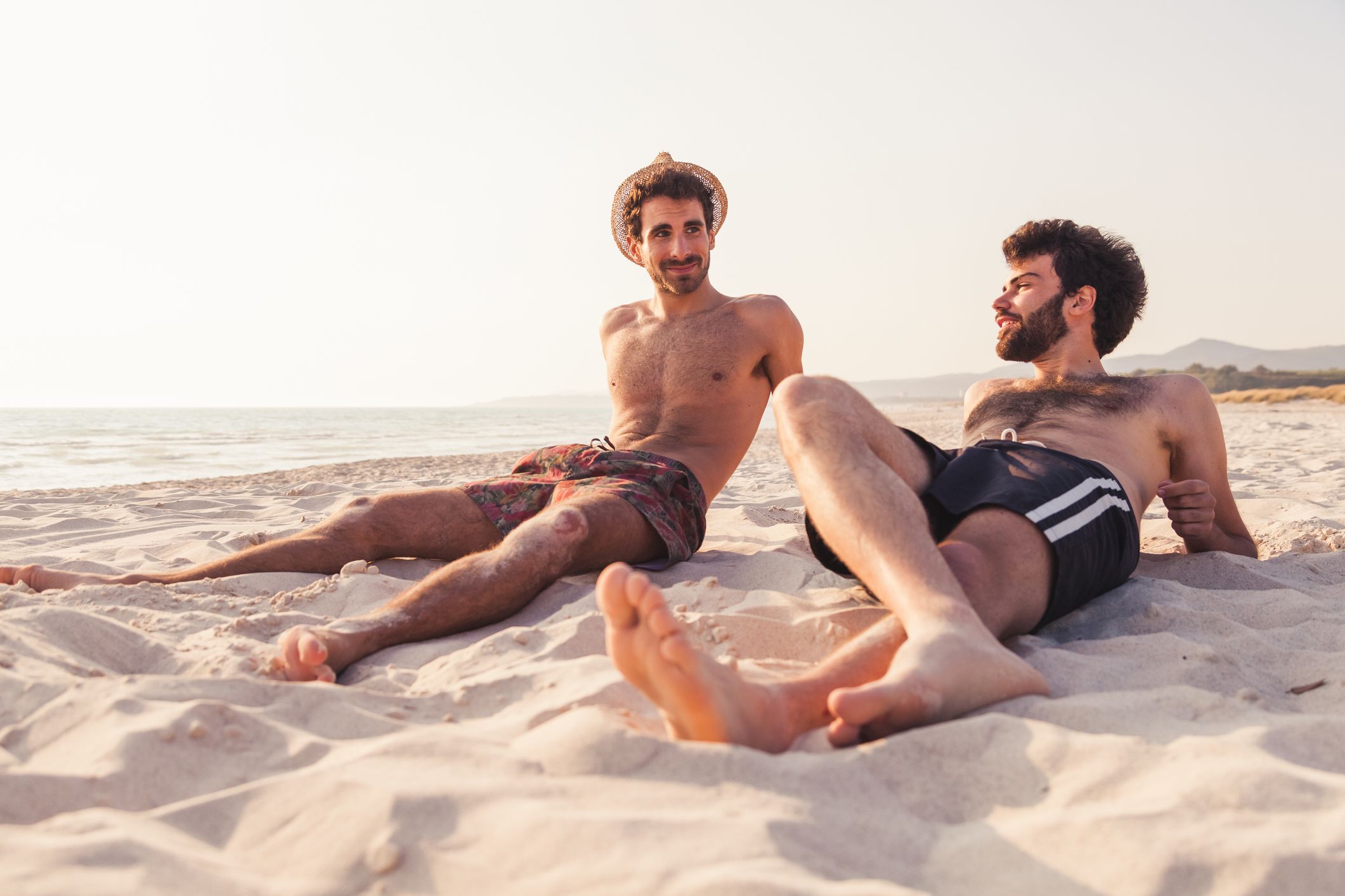 nude guys at beach