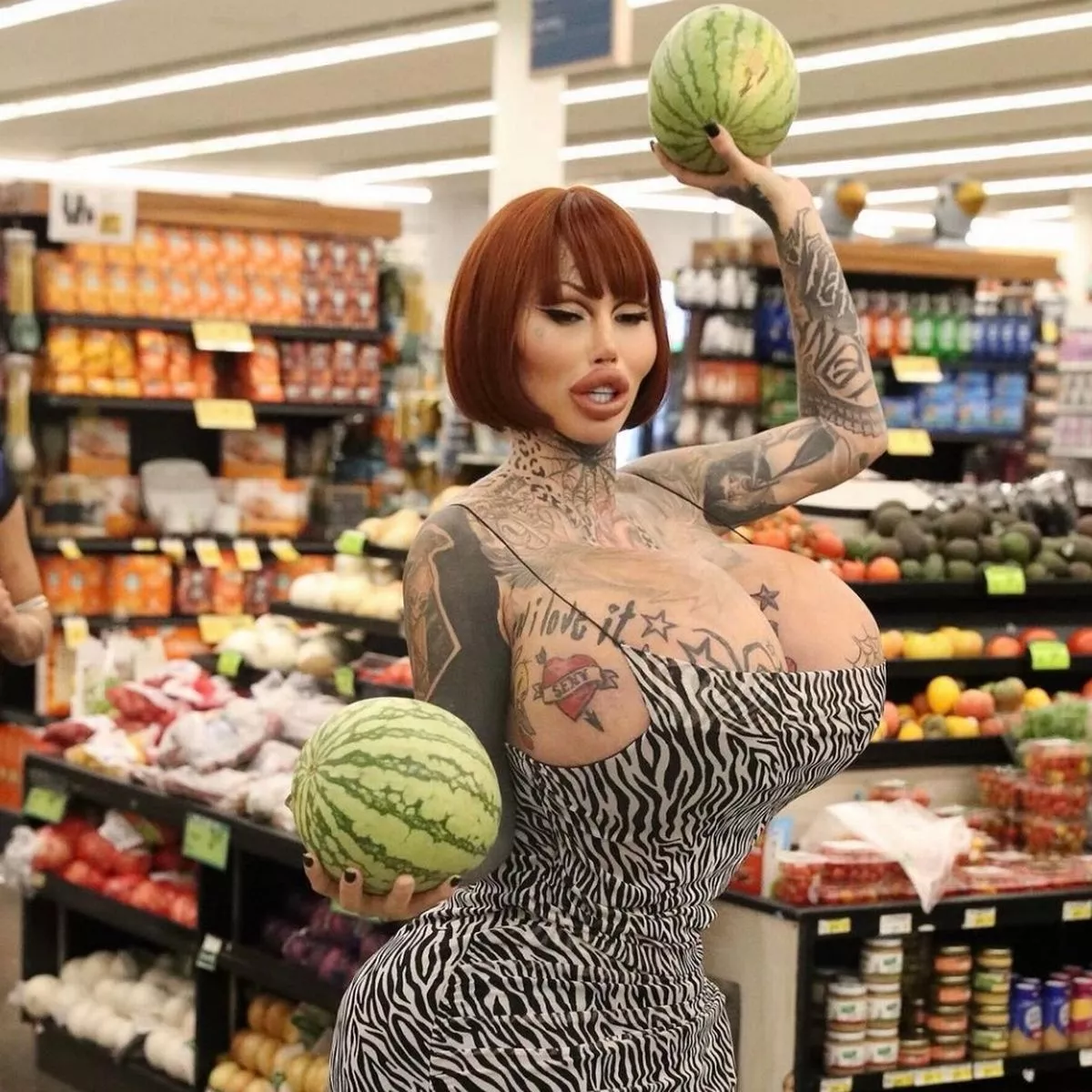 dominick hall recommends huge boobs melons pic