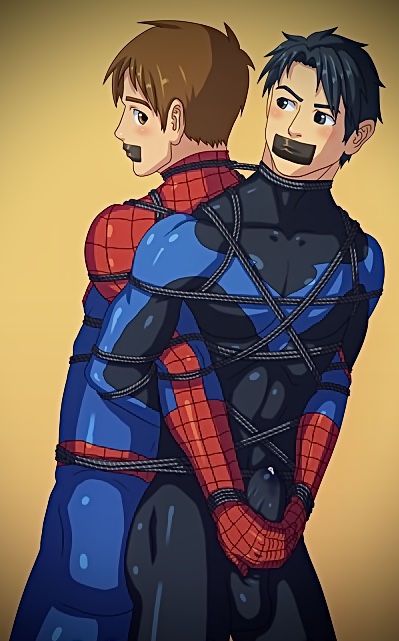 spiderman bondage