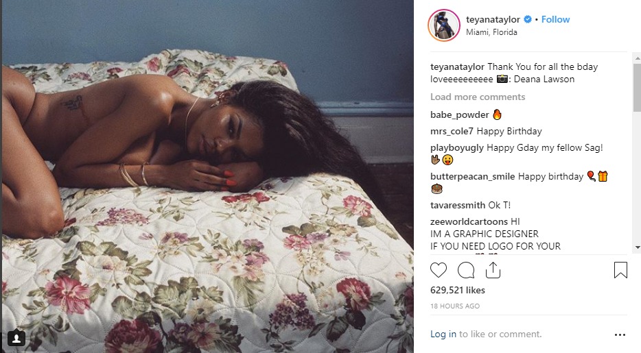 amanda kannenberg share teyana taylor nude photos