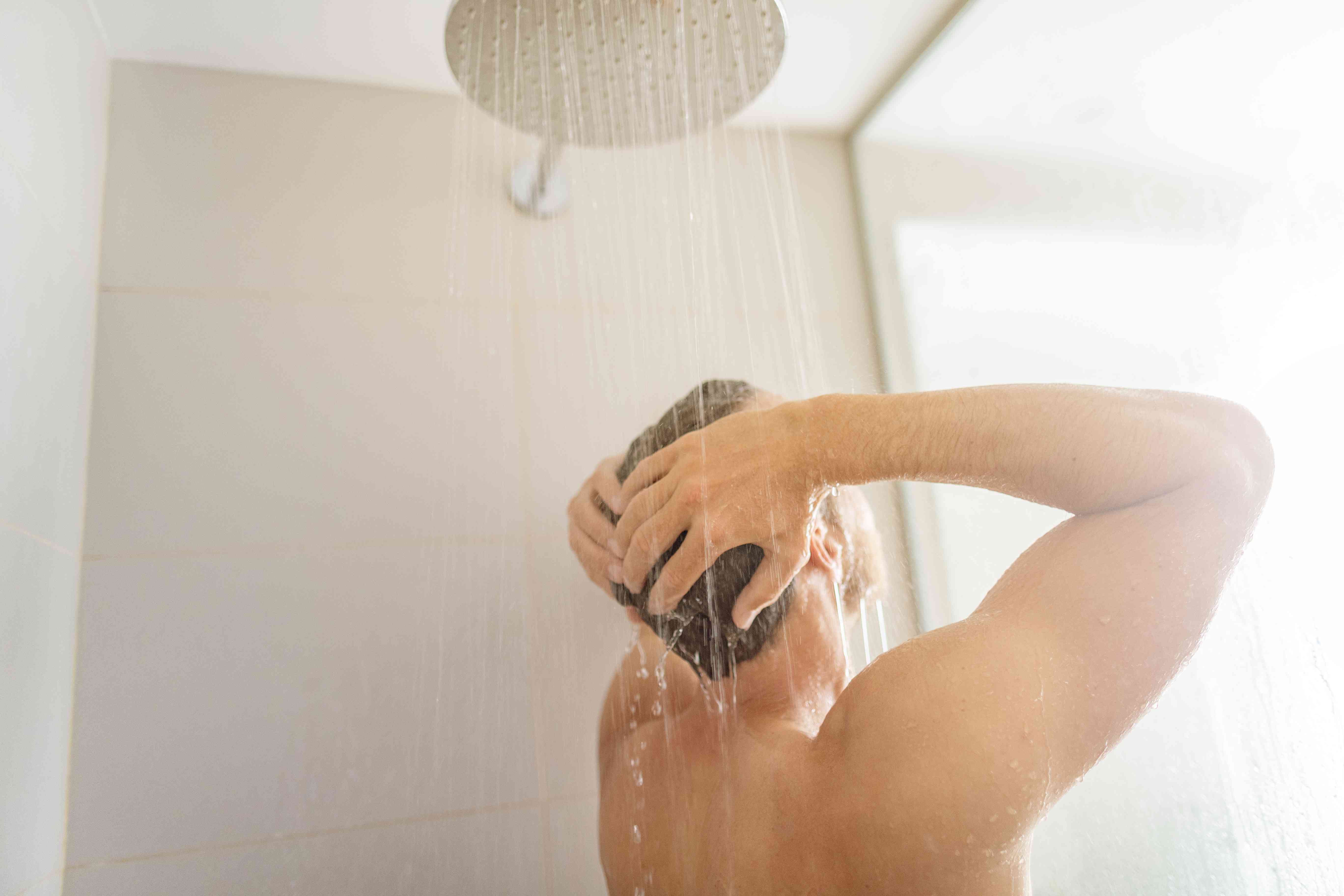 japanese mom and son shower