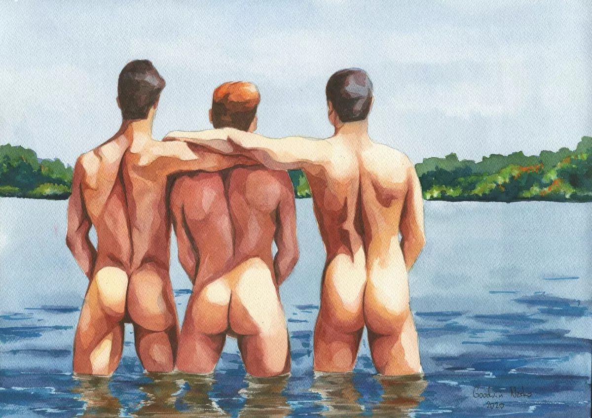 ben oram recommends naked friends male pic