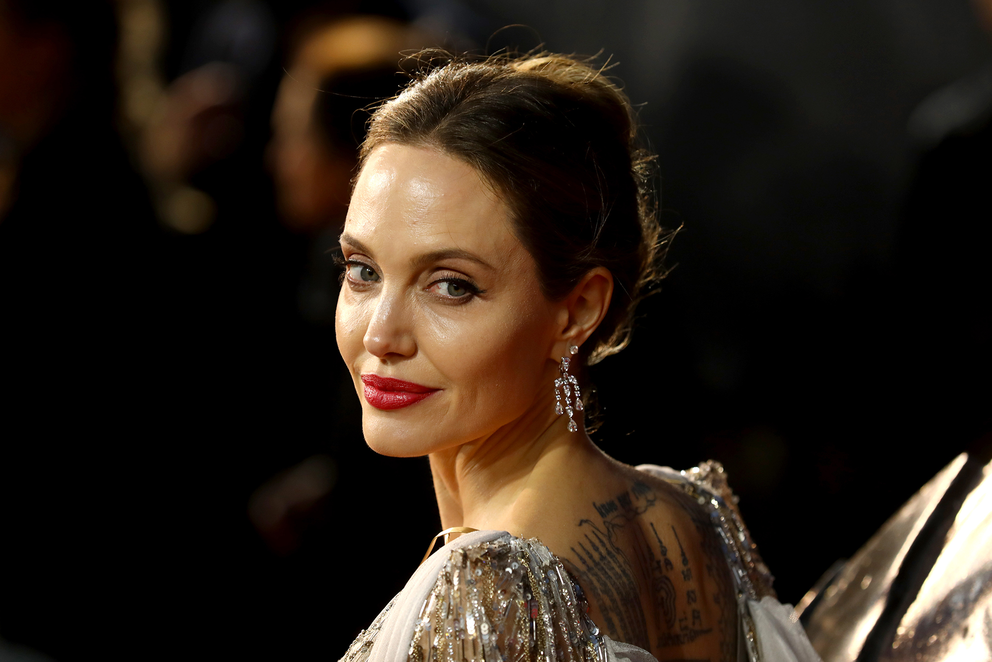 candice berger share angelina jolie fakes photos