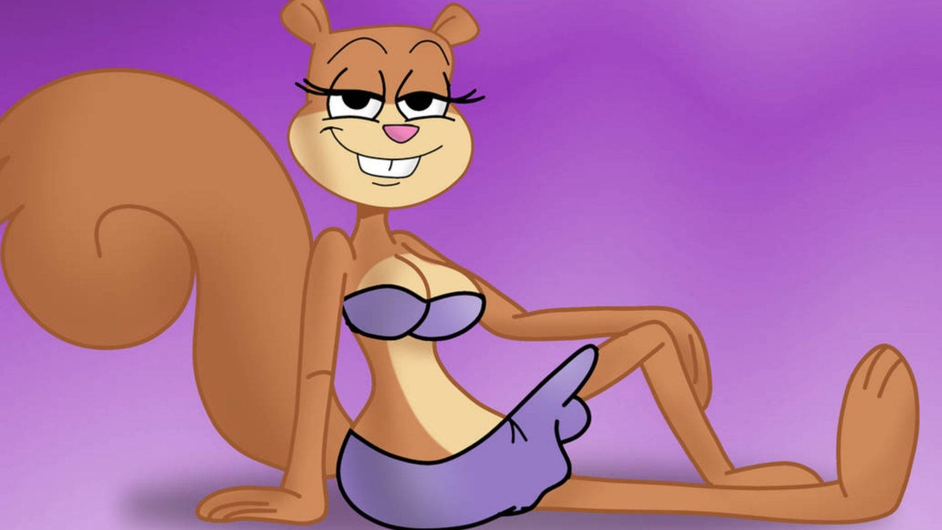 david popperwell share sandy cheeks hot photos