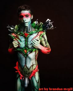 nude male bodypaint