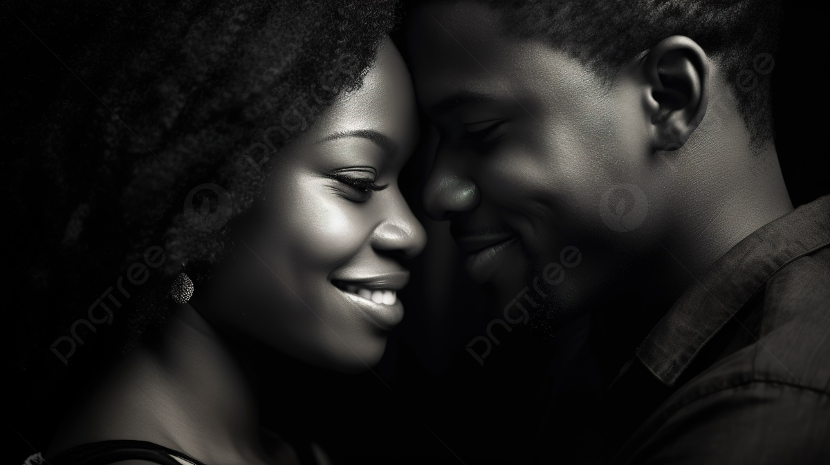 Best of Black couples kissing