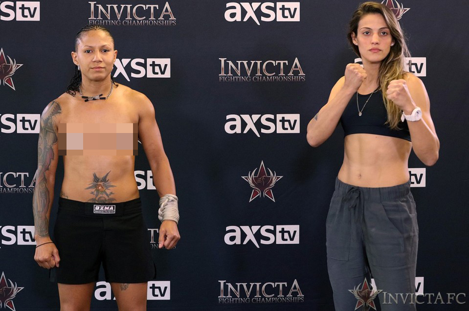 nude female fighters