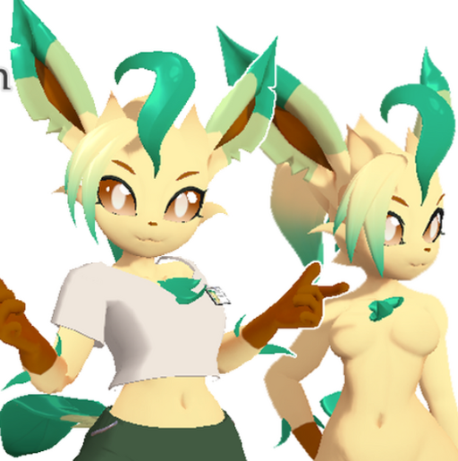 anna brosnan recommends Anthro Leafeon