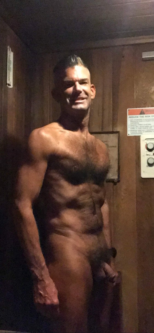 nude male sauna