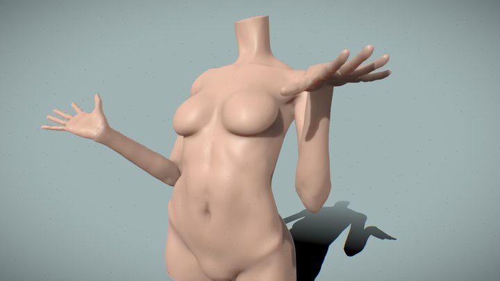 Best of 3d nude female