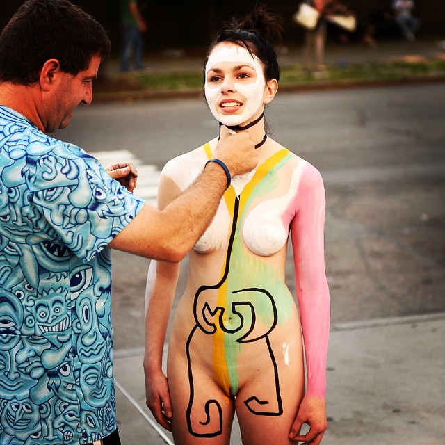 nude body art