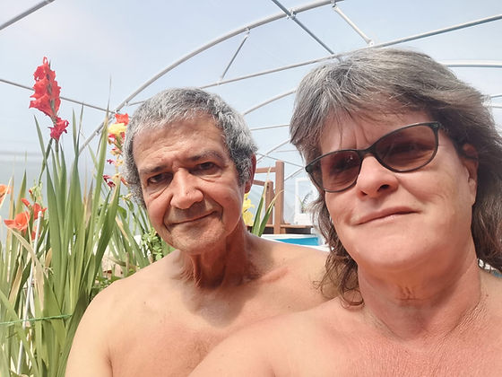 elderly nudist couples