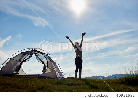 nude women camping