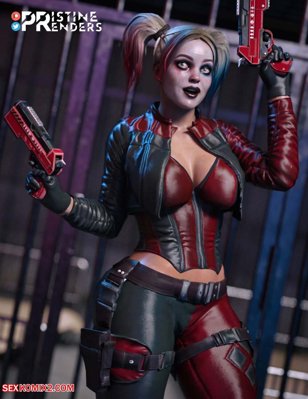 alex gun add photo harley quinn facesit