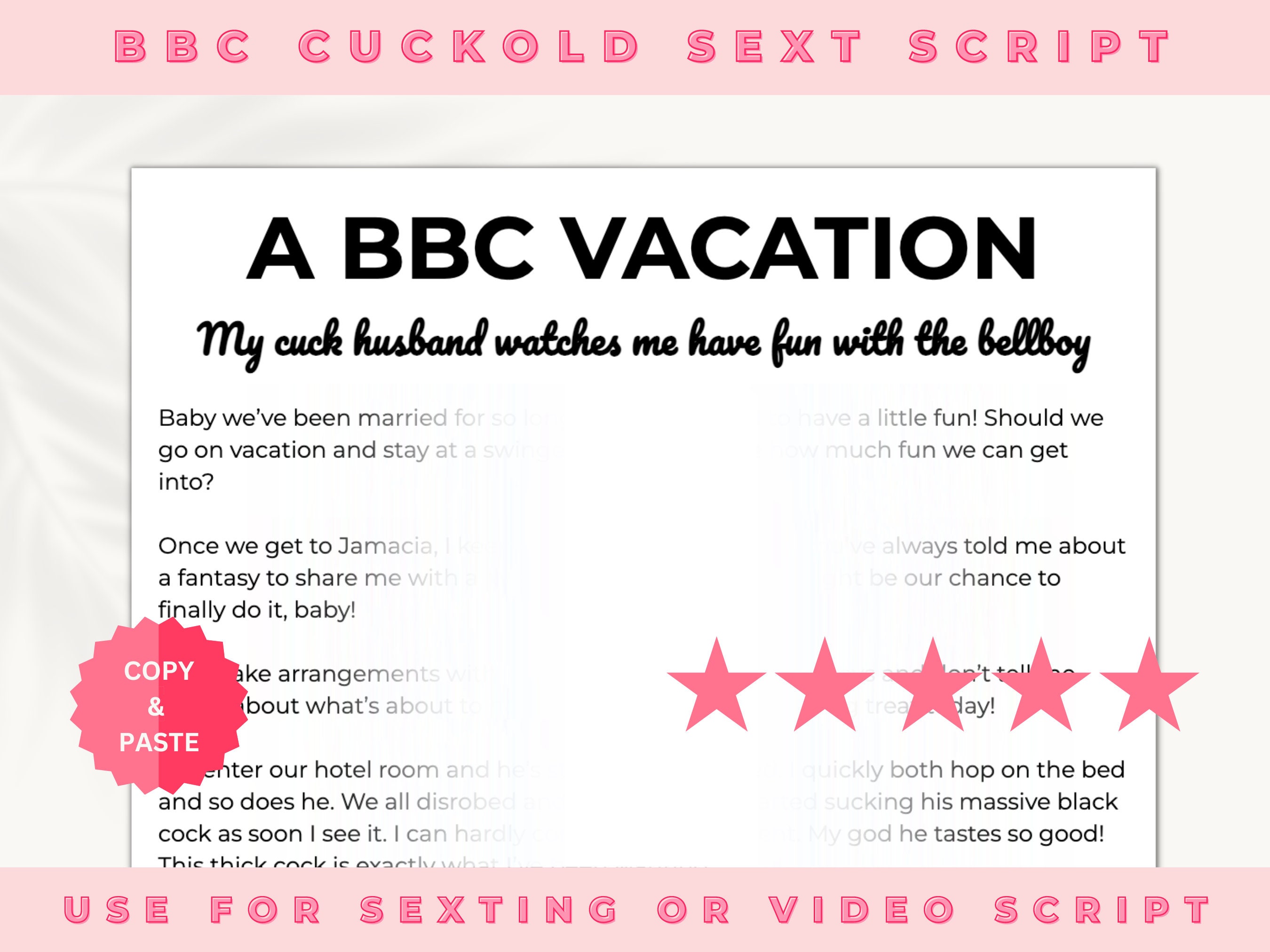 doug scharf recommends Bbc Cuckold Resort