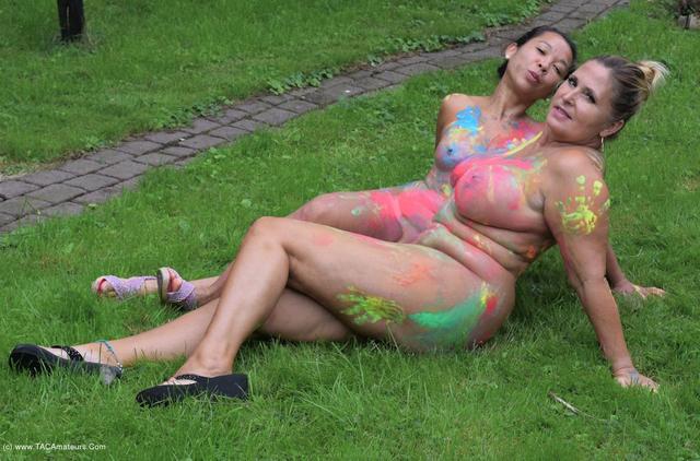 crystal cantey recommends nude body painting videos pic