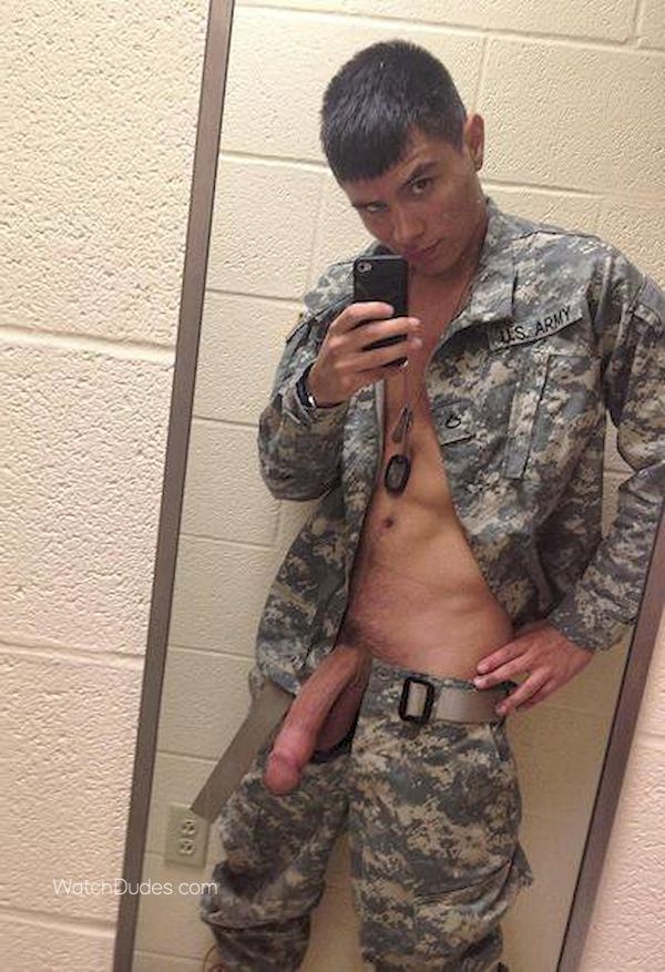 cold shot add photo nude military men