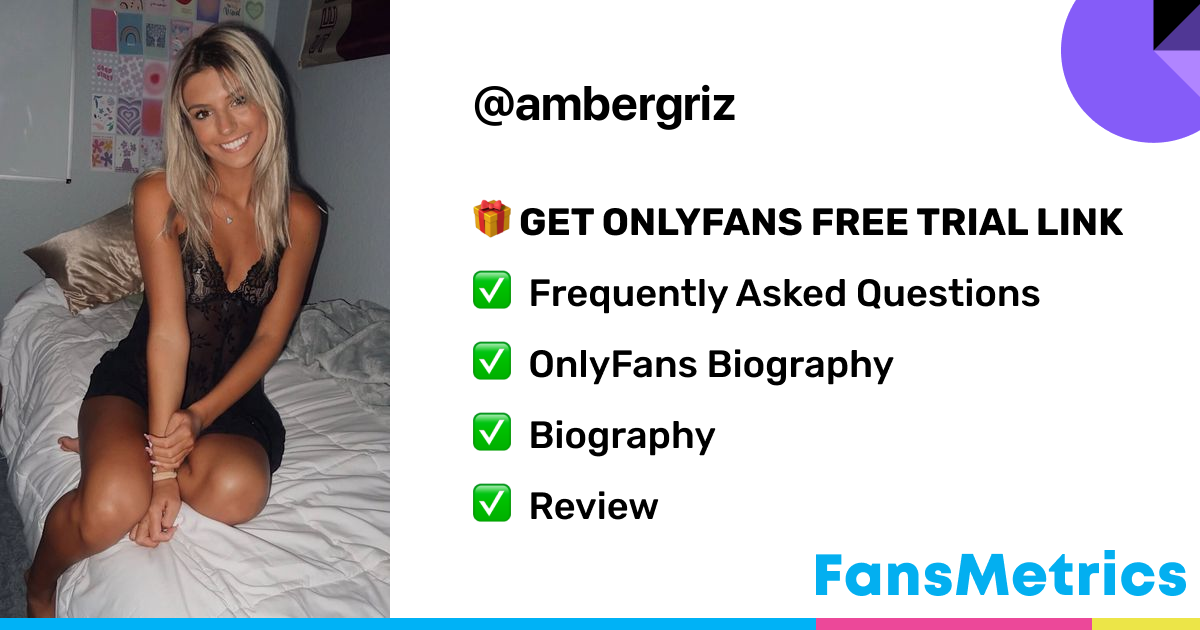 alicia barbour recommends onlyfans ambergriz pic