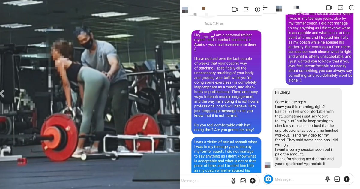 adam rister recommends groped at gym pic