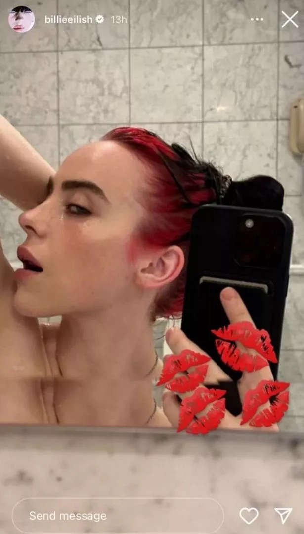 billie eilisj naked