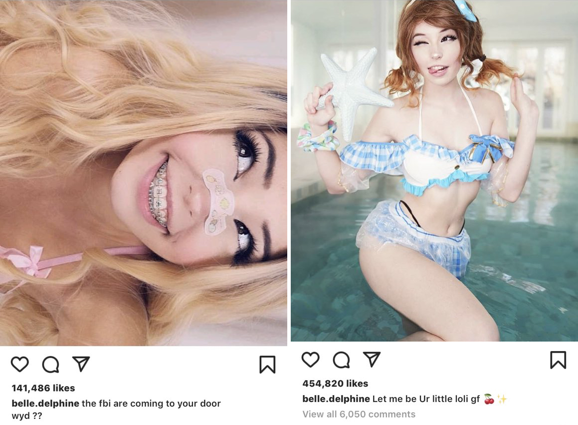 barry mcmurdo recommends belle delphine porn nudes pic