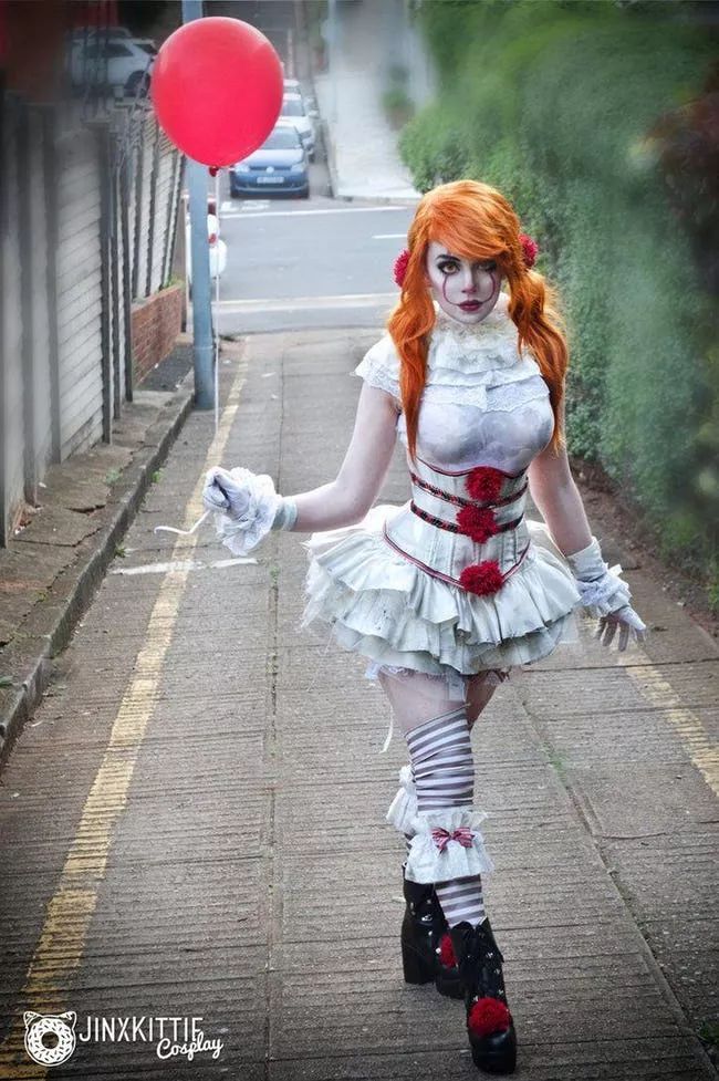 crystal cry add photo sexy clown cosplay