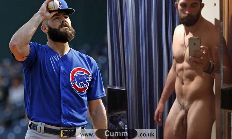 naked baseball player