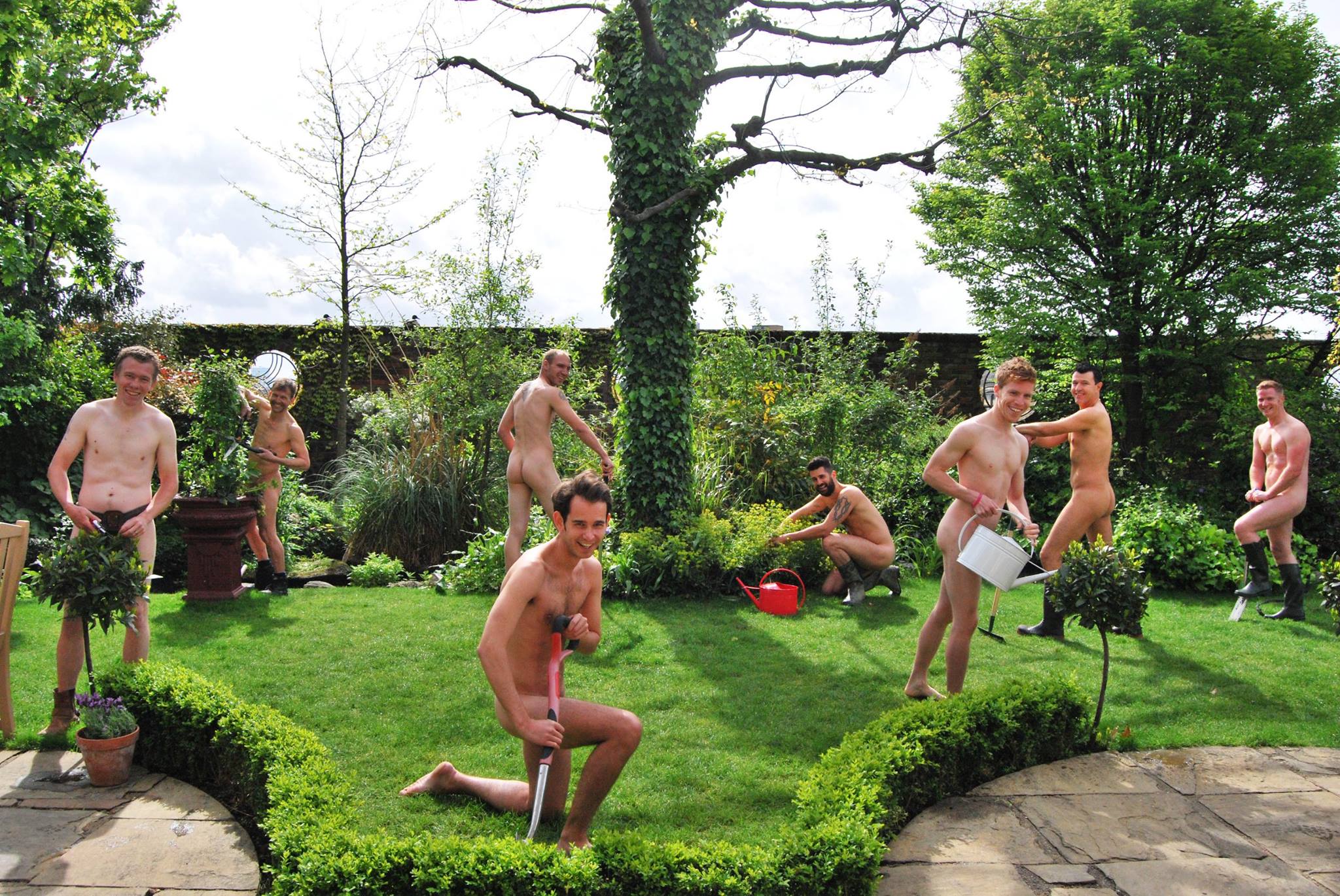 Nude At Garden special service