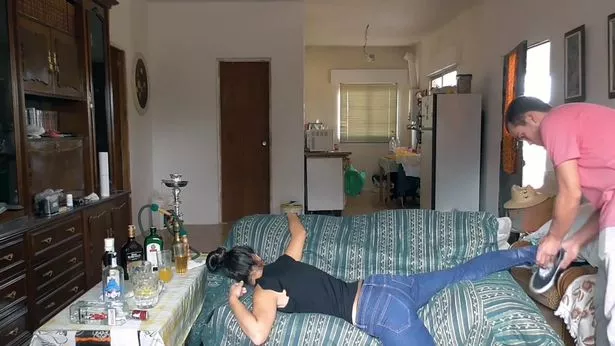 passed out lesbian porn