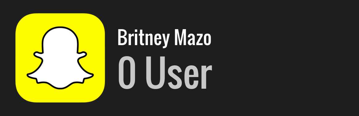 dhruv ramani recommends britney mazo pic