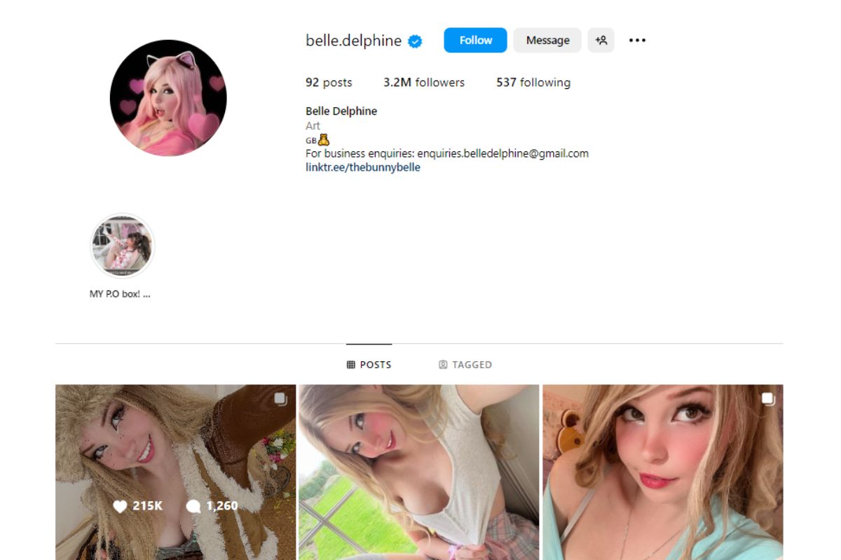 craig meller recommends Belle Delphine Only Fans Free