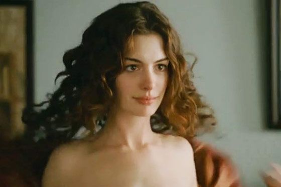 Anne Hathaway Nude Breasts only dude