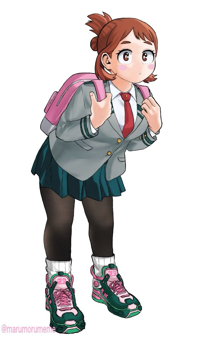 ochako uraraka feet